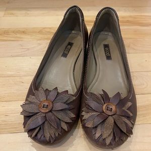 Ecco leather shoes size 38